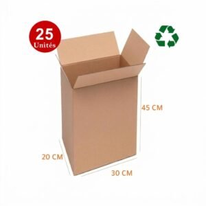 Carton d’emballage Recyclé 30x20x45cm