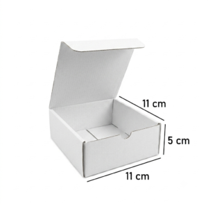 Boites valise 11x11x5cm en blanc