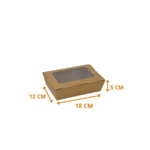 Boîte Fenêtre Kraft