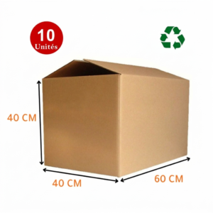 Carton d’emballage Recyclé 60x40x40cm