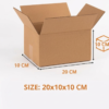 Carton d’emballage Recyclé